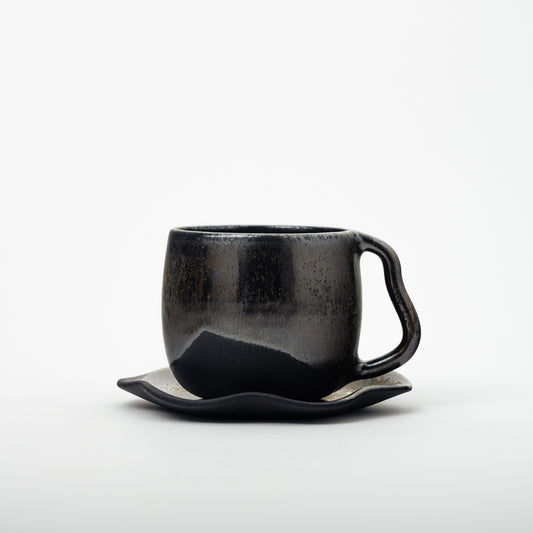 Cup Evelin Black-Silver