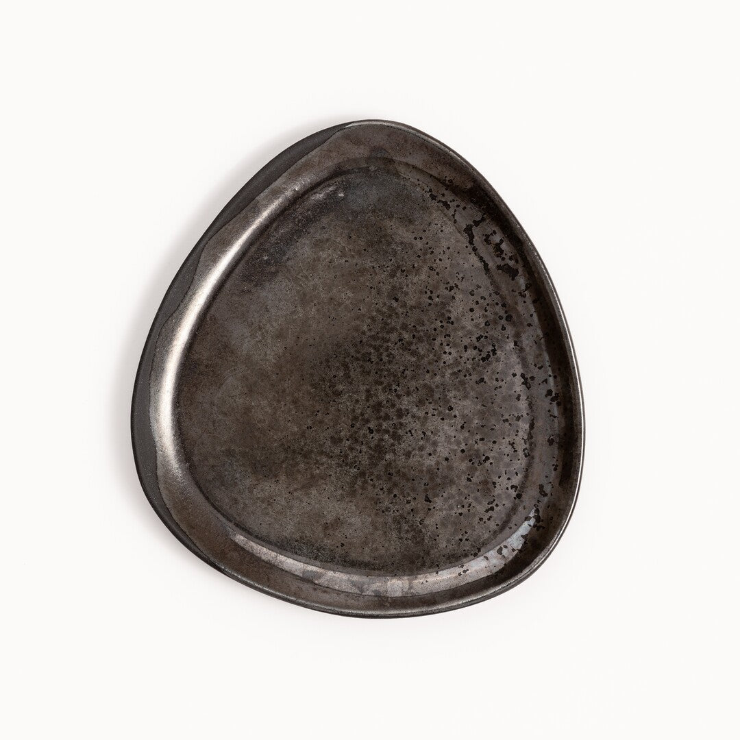 Eleonora Plates Black-Silver