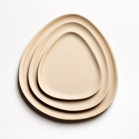 Plates Eleonora Beige