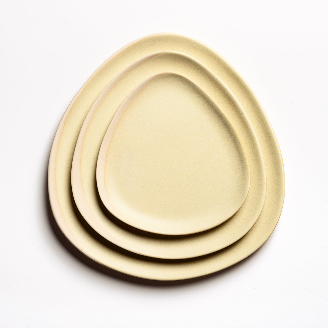 Plates Eleonora Pastel Yellow