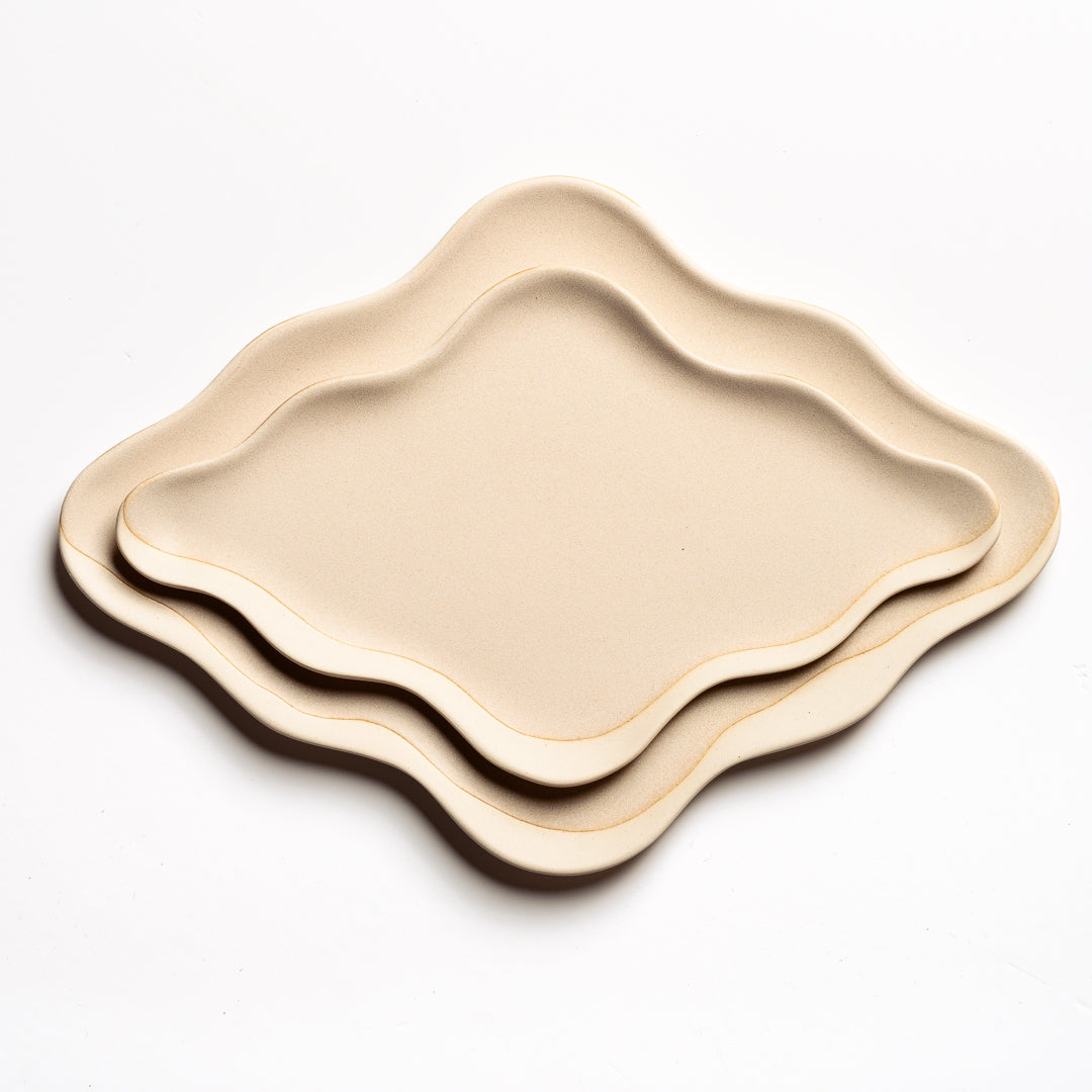 Vivijana plates Beige