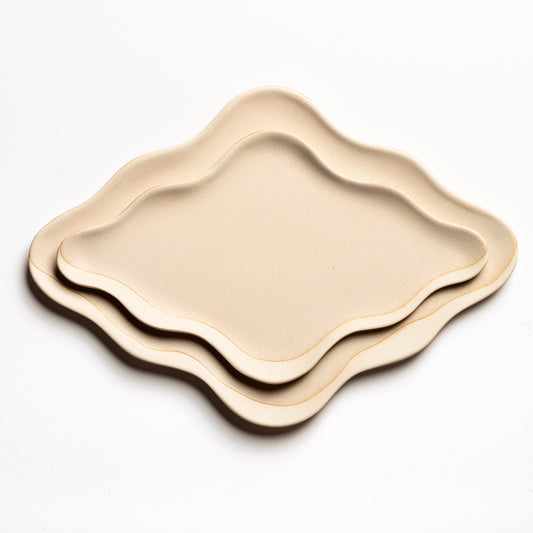 Vivijana plates Beige