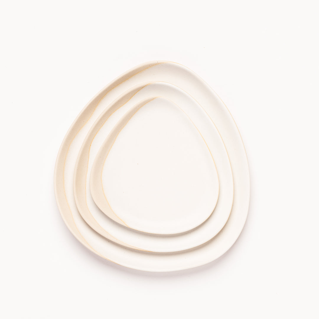 Plates Eleonora White